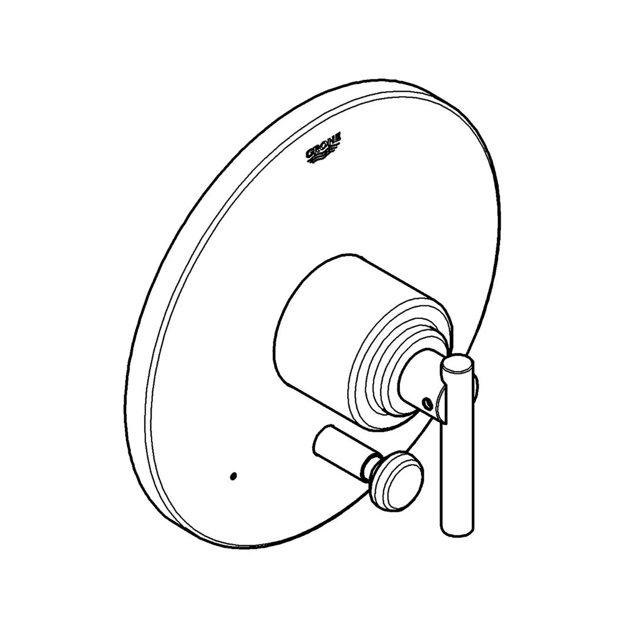 Pressure Balance Valve Trim with Diverter